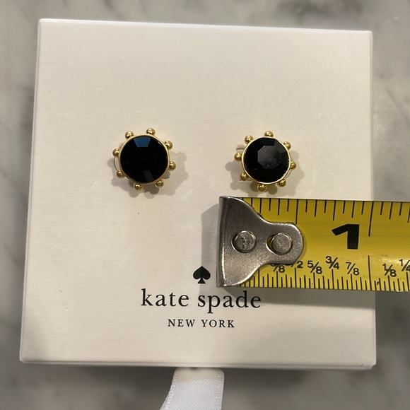 Kate Spade New York Flying Colors Black Studs - Picture 5 of 5